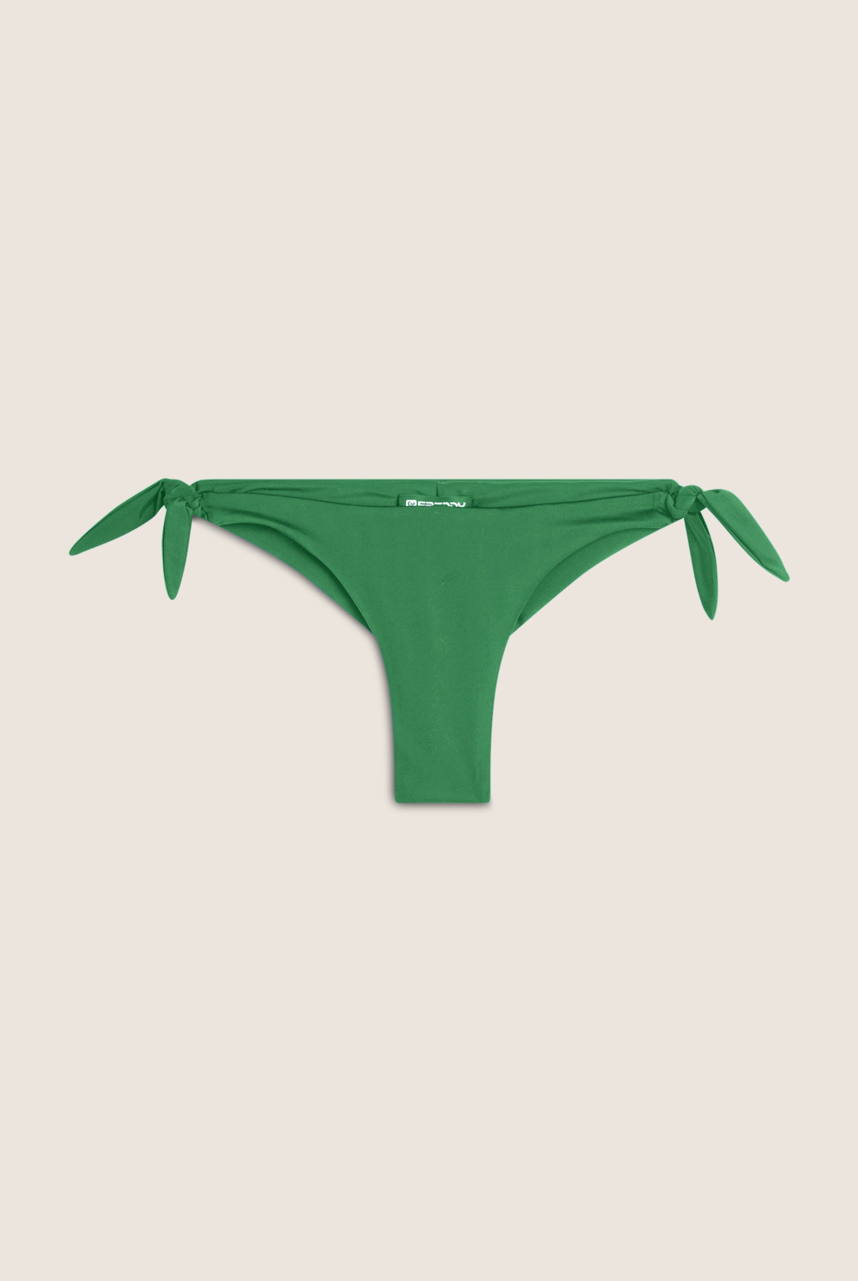 Brasilianische Bikinihose - An den Seiten gebunden - GREEN