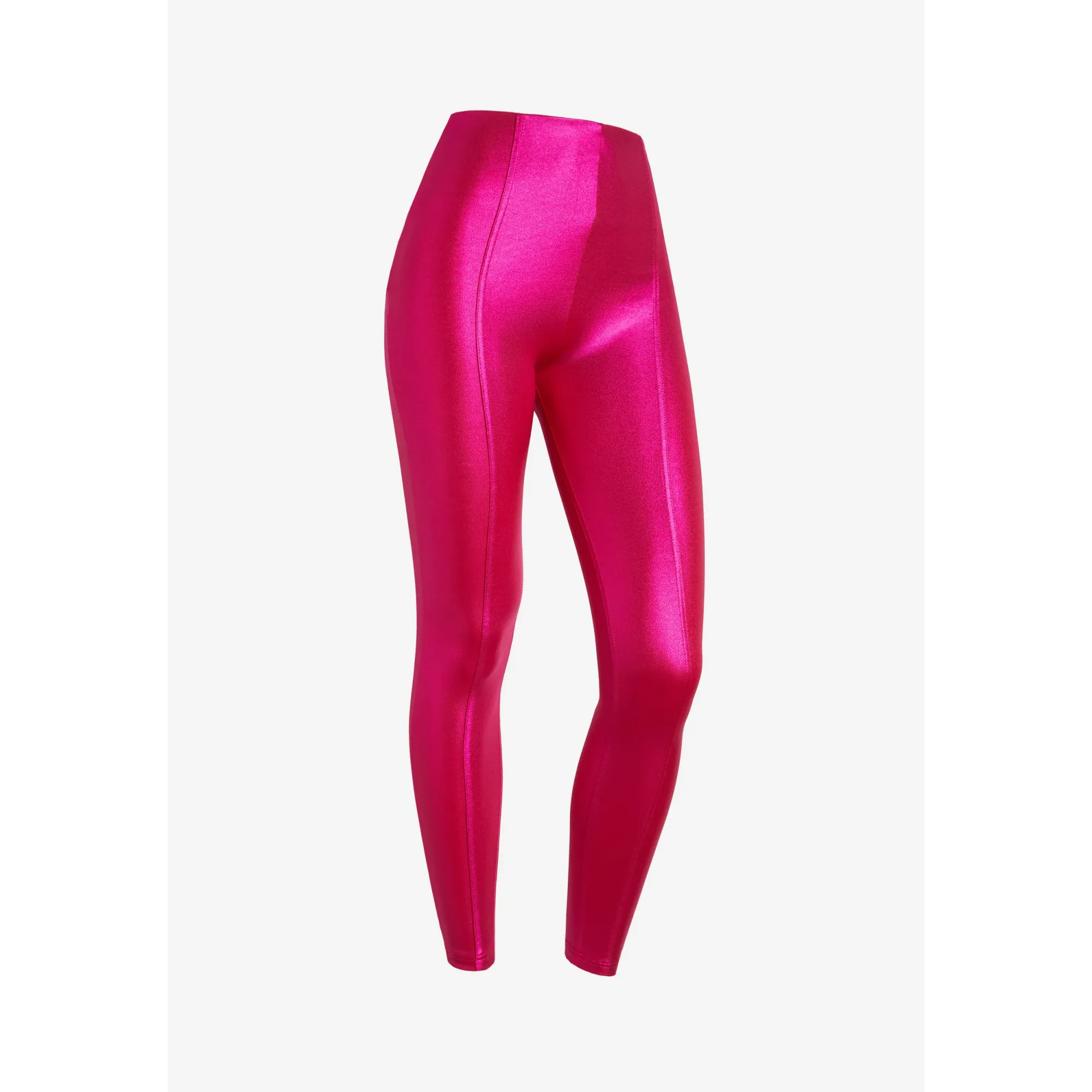 Freddy WR.UP® Tech Damen Push-Up Hose - High Waist Super Skinny - Wet Effect - Pink/Fuchsia