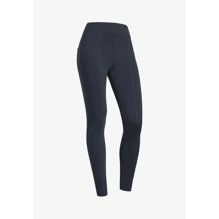 Freddy N.O.W.® Yoga Eco Damen Comfort Hose - Super High Waist Skinny - Mit Nähten auf den Beinen - Dunkelblau