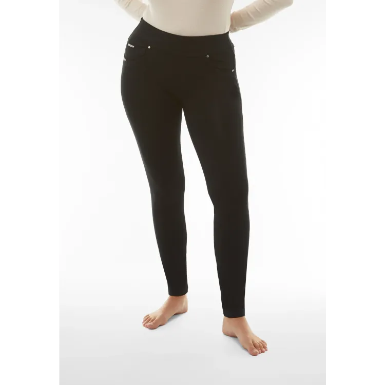 Freddy N.O.W.® Yoga Damen Comfort Hose - Mid Waist Skinny - Schwarz - N0