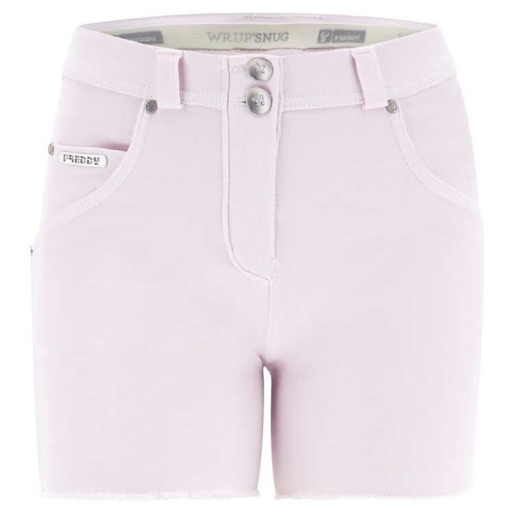 Freddy WR.UP® Snug Damen Push-Up Shorts - Regular Waist - Rosa - P730