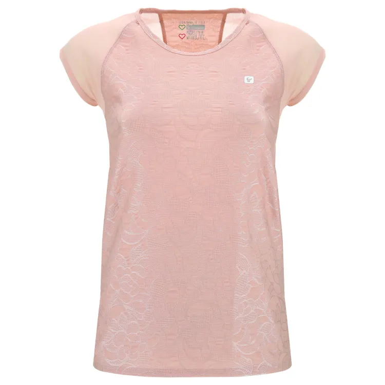 Freddy Yoga T-Shirt - Made in Italy - Cameo Rosé - P1060