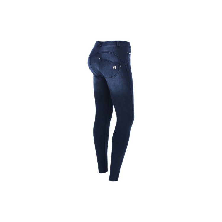 Freddy WR.UP® Snug Denim - Regular Waist Skinny - Dark Denim – Blue Seam - J0B