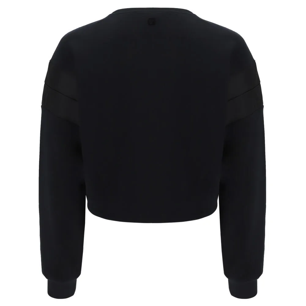 Freddy Sweathshirt - in Oversize-Passform - Cropped - Black - N0