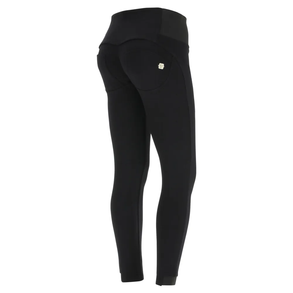 WR.UP® Drill - High Waist Skinny - Made in Italy - Black - N0