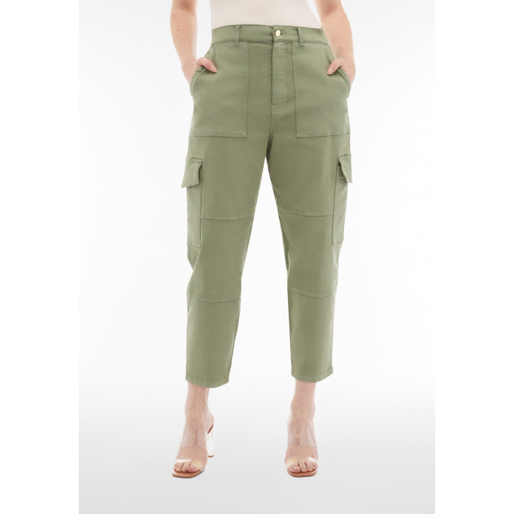 Freddy Eco Fit Jeans - Super High Waist - Cargo - Grün