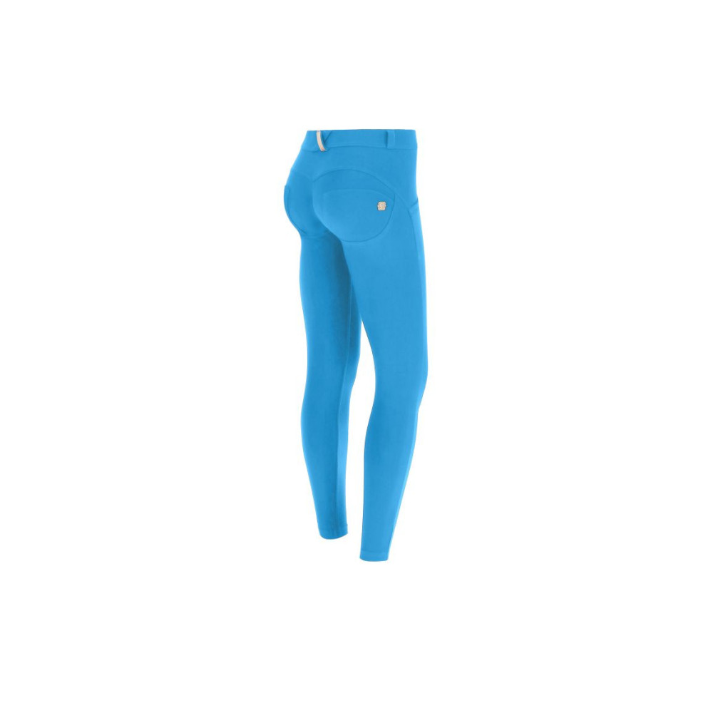 Freddy WR.UP® Damen Push-Up Hose - 7/8 Regular Waist Skinny - Blau - B132