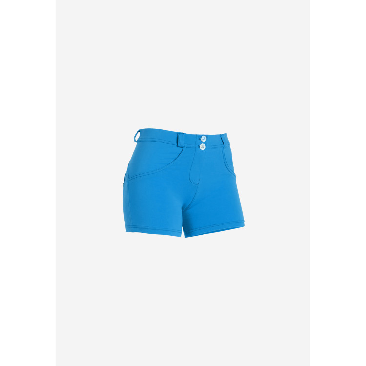 Freddy WR.UP® Damen Push-Up Shorts - Regular Waist - Blau