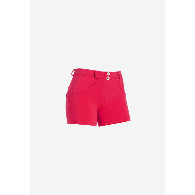 Freddy WR.UP® Damen Push-Up Shorts - Regular Waist - Pink/Fuchsia