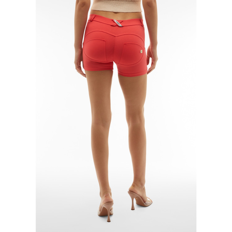 Freddy WR.UP® Damen Push-Up Shorts - Regular Waist - Rot