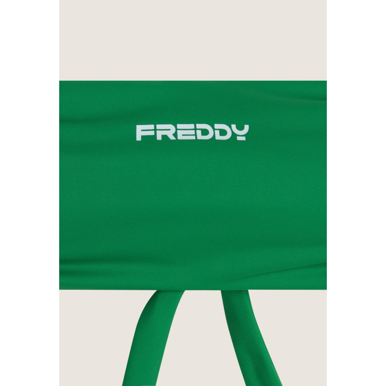 Freddy Bandeau-Bikinioberteil mit Freddy Logo - GREEN