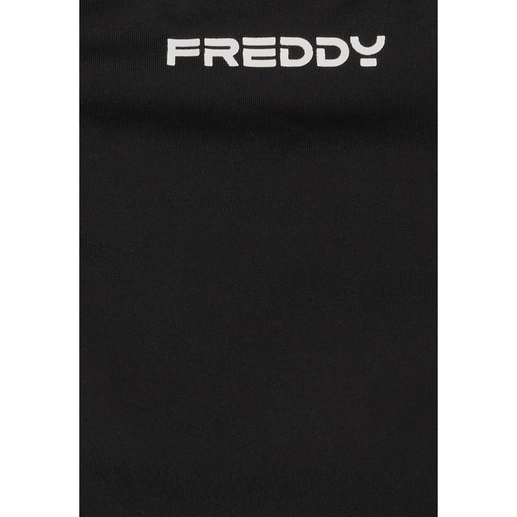 Freddy String-Bikinihose mit tropischen Details - BLACK