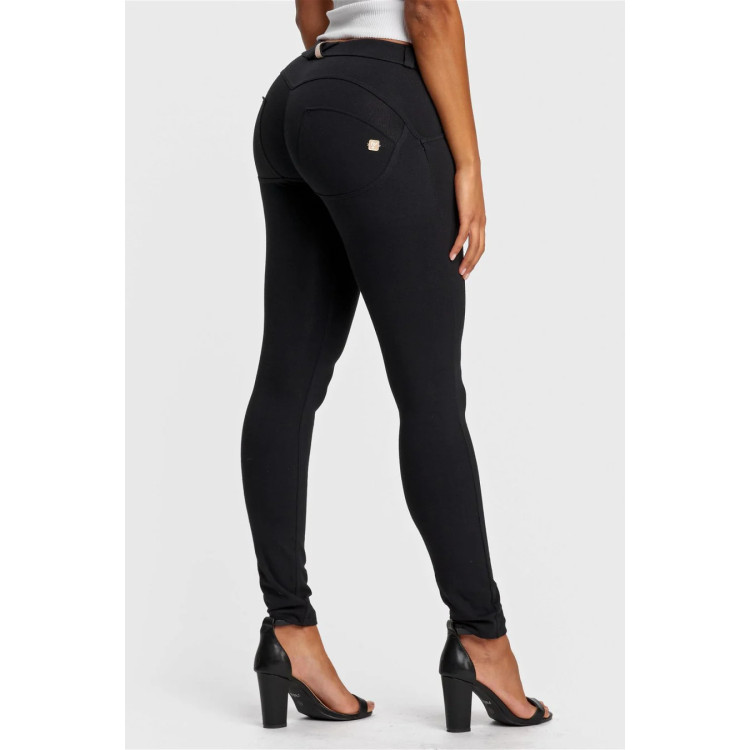 Freddy WR.UP® Damen Push-Up Hose - High Waist Skinny - Schwarz