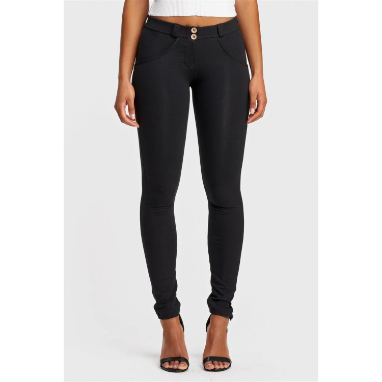 Freddy WR.UP® Damen Push-Up Hose - High Waist Skinny - Schwarz