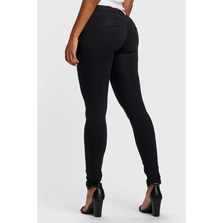 Freddy WR.UP® Damen Push-Up Hose - High Waist Skinny - Schwarz