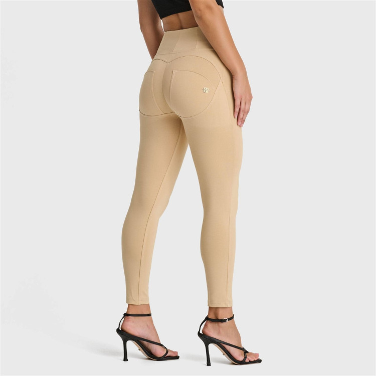 Freddy WR.UP® Damen Push-Up Hose - High Waist Skinny - Beige