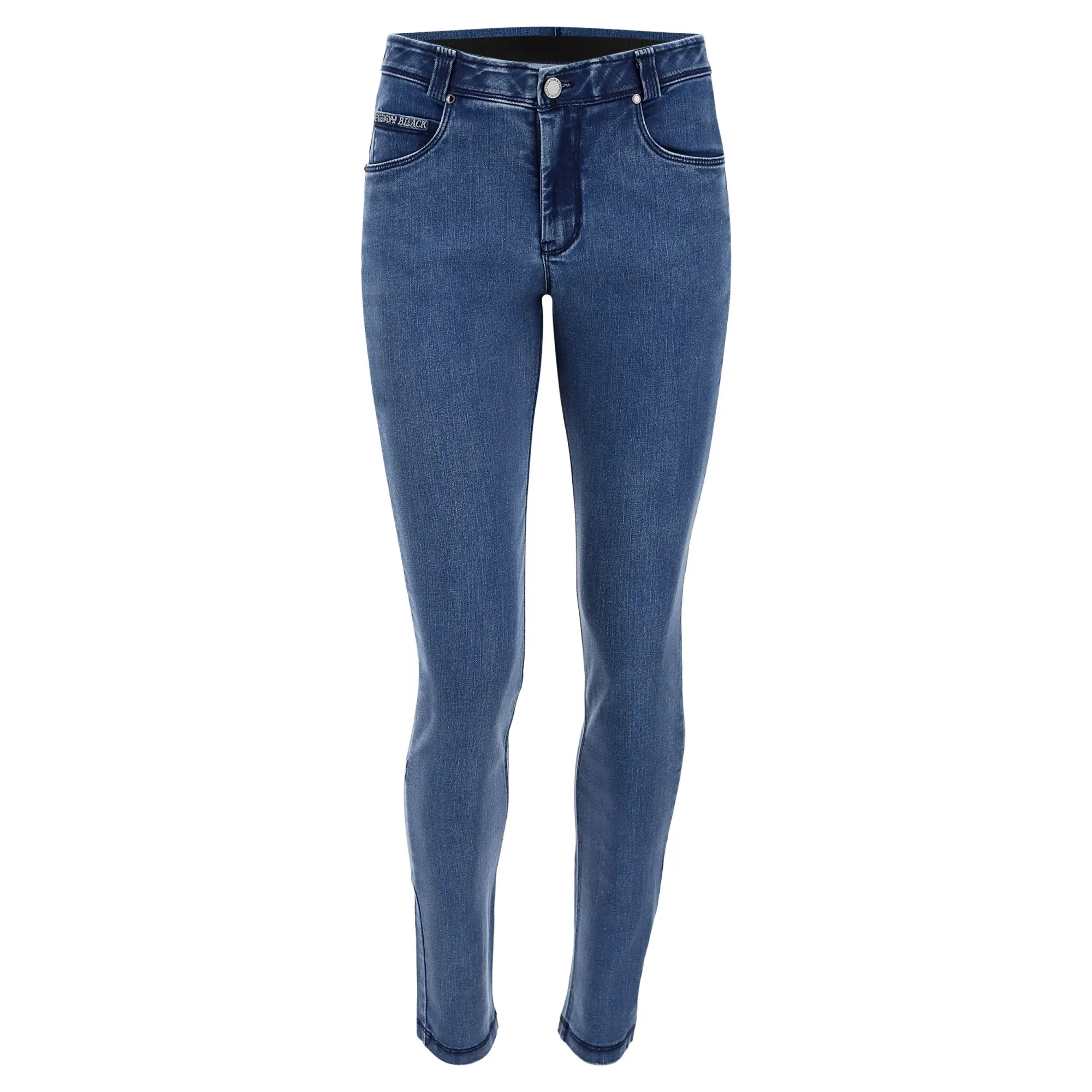 Freddy Fit Jeans - Regular Waist Skinny - Clear Denim - Blue Seam - J4B