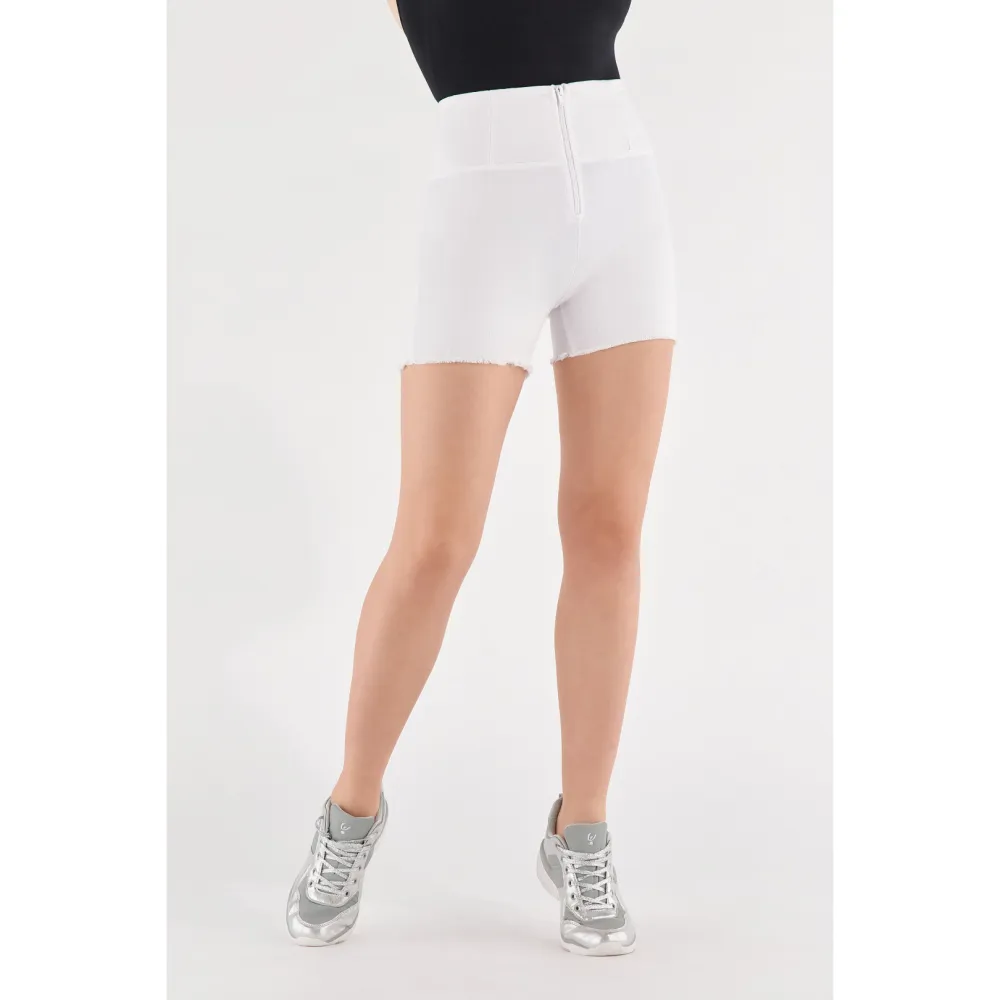 WR.UP® Denim Shorts - High Waist - White - W0