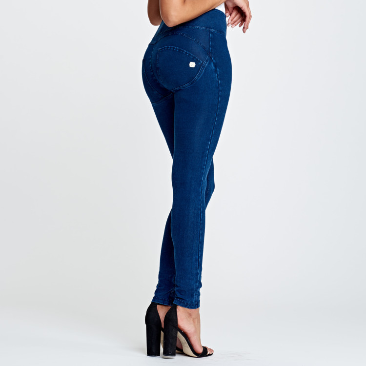 Freddy WR.UP® Denim - High Waist Skinny - Dark Denim - Blue Seam - J0B