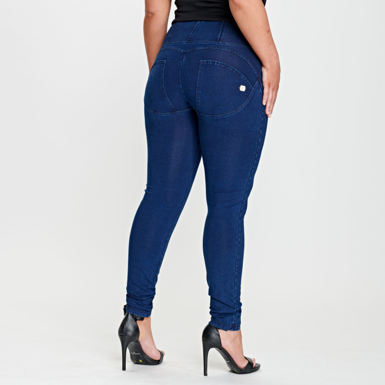 Freddy WR.UP® Denim - High Waist Skinny - Dark Denim - Blue Seam - J0B