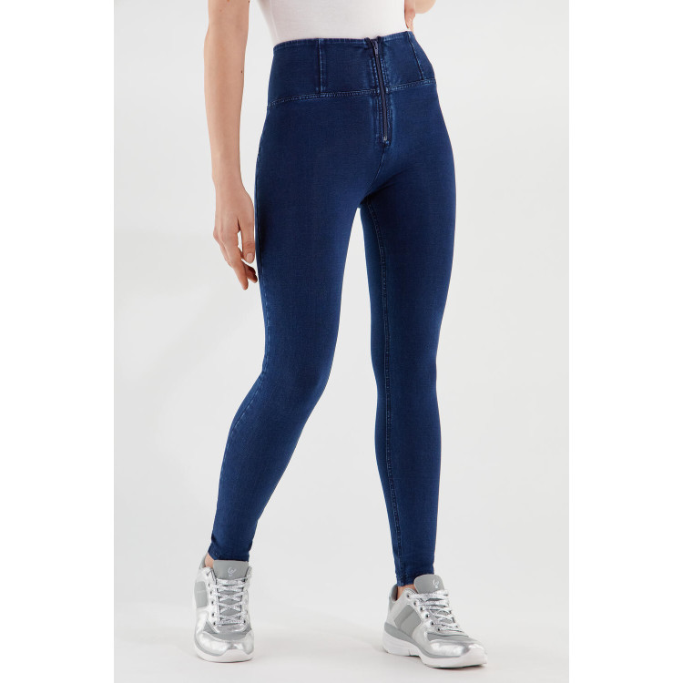 Freddy WR.UP® Denim - High Waist Skinny - Dark Denim - Blue Seam - J0B