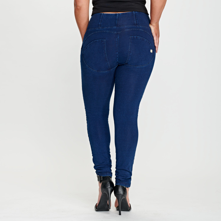 Freddy WR.UP® Denim - High Waist Skinny - Dark Denim - Blue Seam - J0B