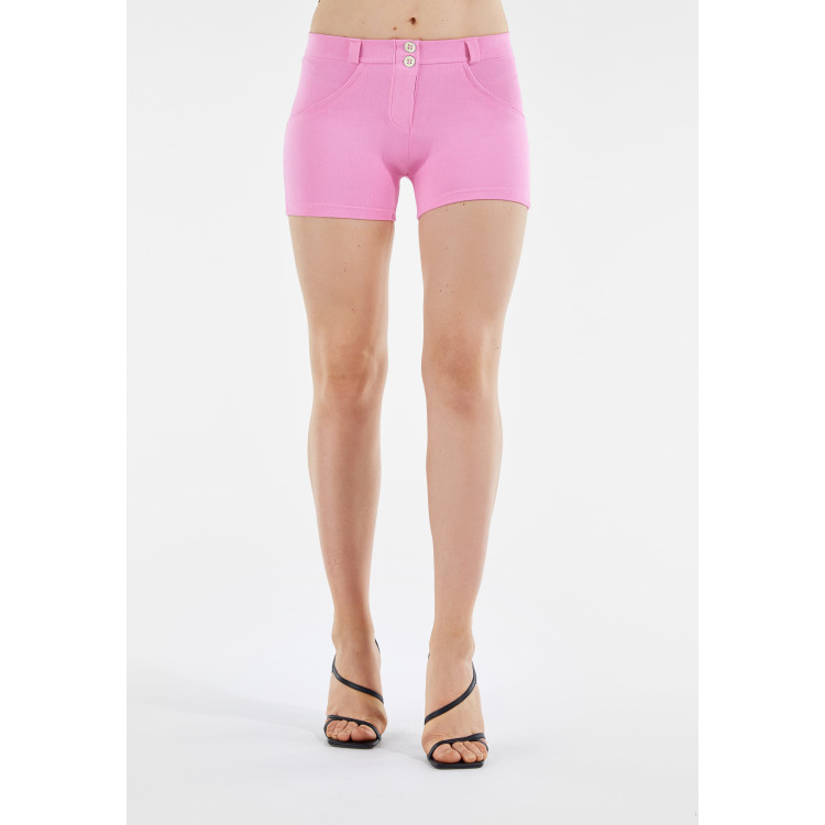 Freddy WR.UP® Drill Damen Push-Up Hose Shorts - Regular Waist - Pink - P123