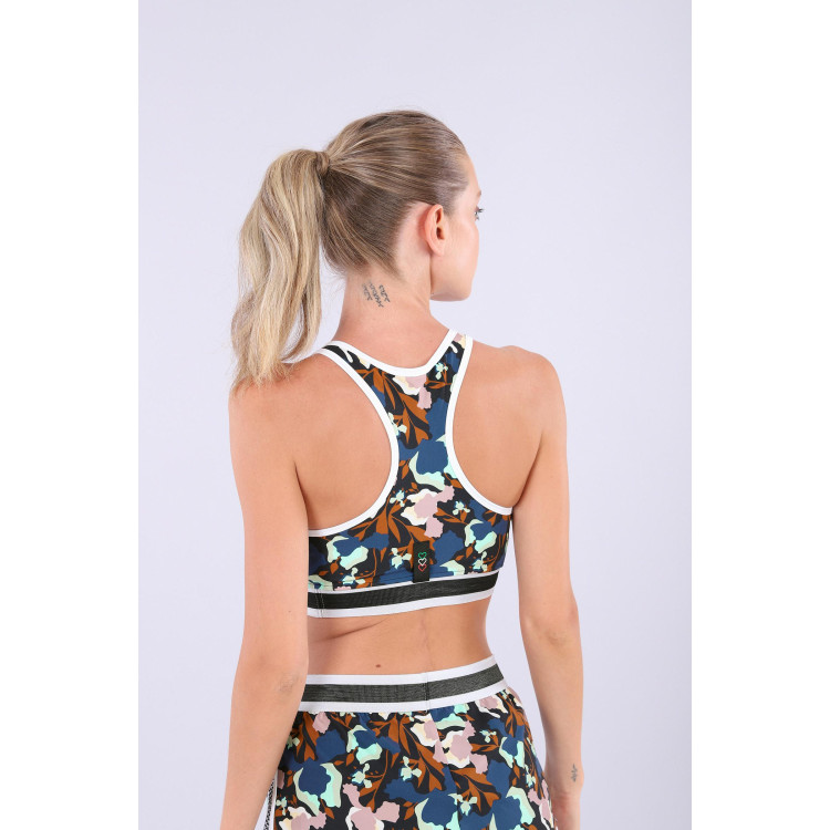 Freddy Yoga Top - Made in Italy - Flowers - BMP0