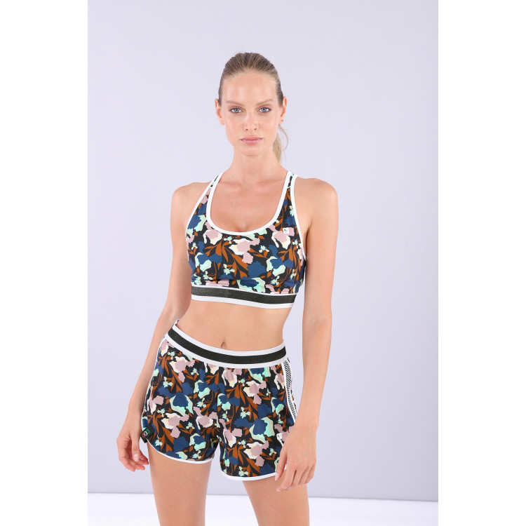 Freddy Yoga Top - Made in Italy - Flowers - BMP0