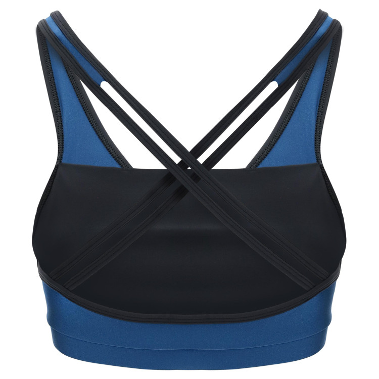 Freddy D.I.W.O® Yoga-Top - Made in Italy - Blue Ink- B107B