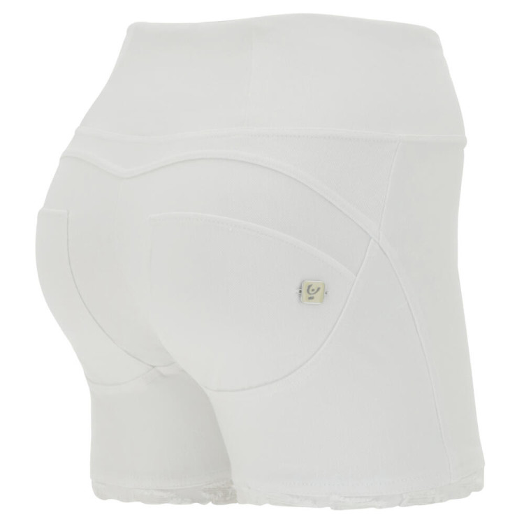 Freddy WR.UP® Denim Shorts - High Waist - White - W0