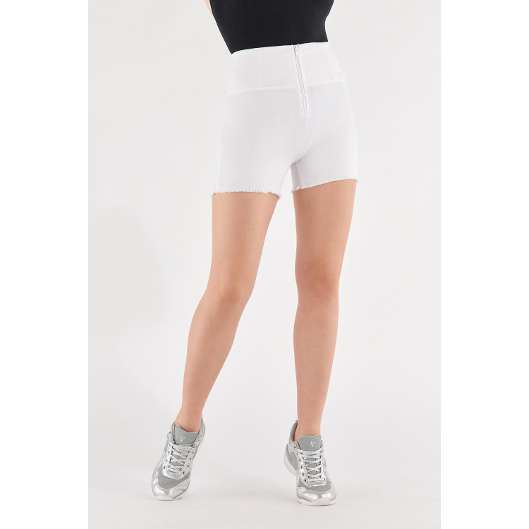 Freddy WR.UP® Denim Shorts - High Waist - White - W0