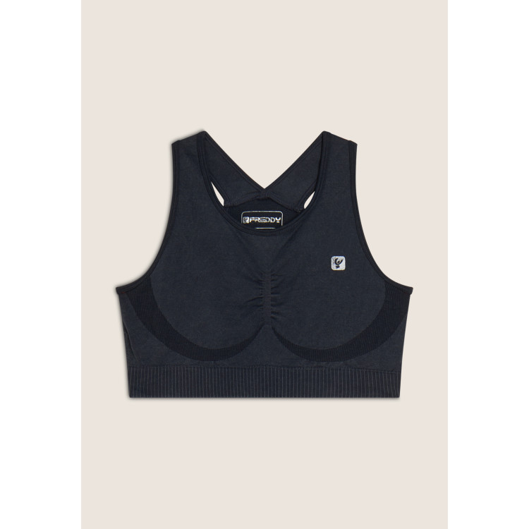 Freddy Seamless Sport Top - Black - NUS