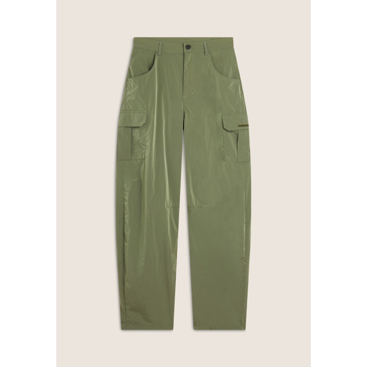 Freddy Cargo Pants - Nylon - Green - V135