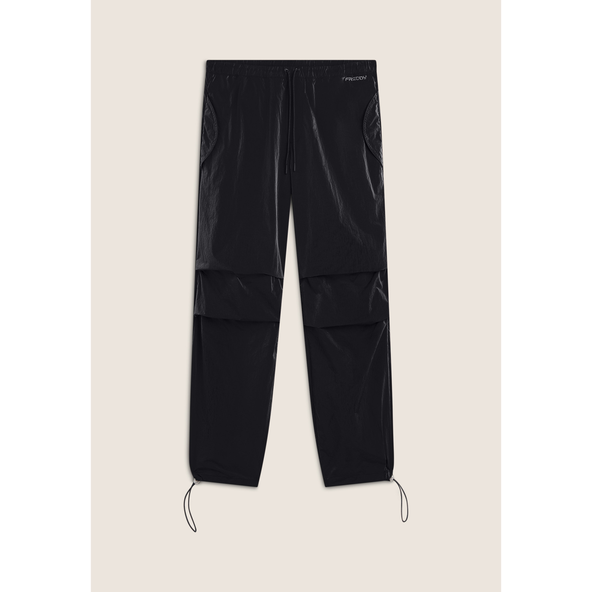 Freddy Parachute Pants - Black - N