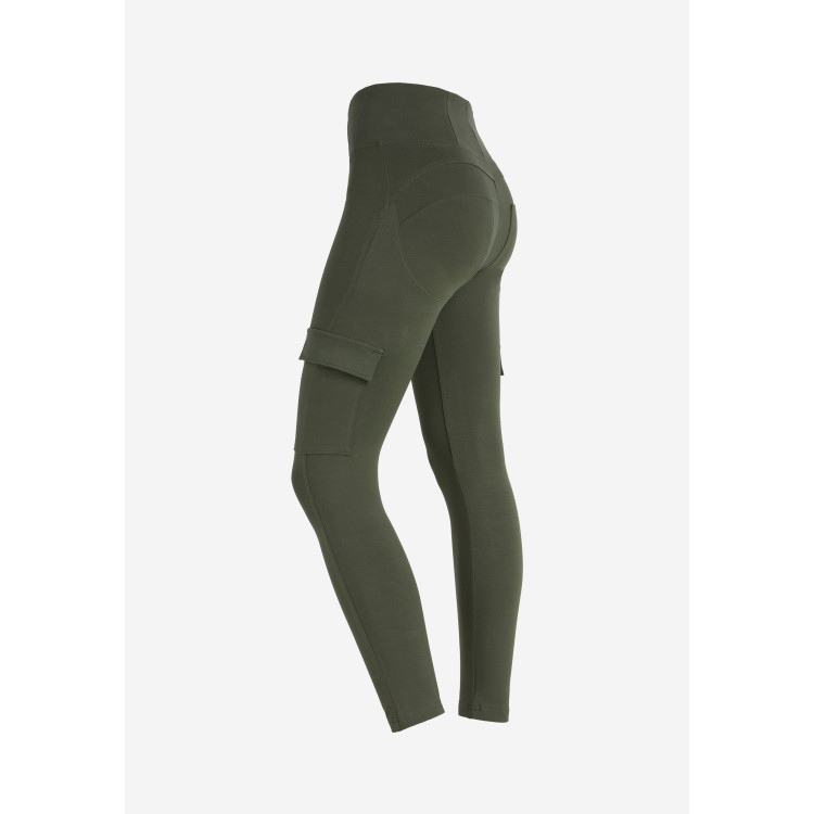 Freddy WR.UP® Cargo - Push-Up - Pants - Green V32