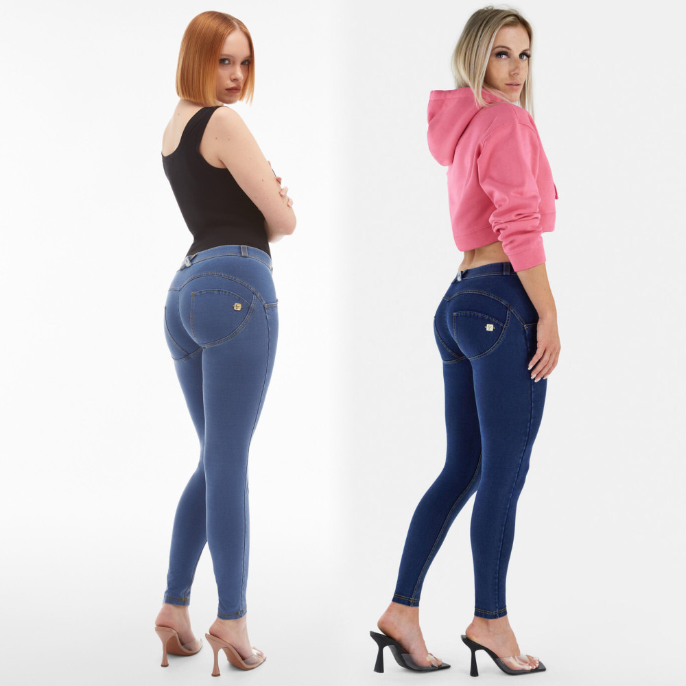 Freddy WR.UP® Regular Waist Bundle - Denim - Light Blue - Dark Blue