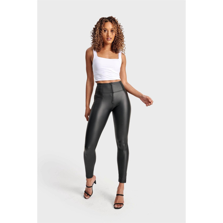 Freddy WR.UP® High Waist Vegan Leather Bundle - Skinny - Black +  Flare - Beige