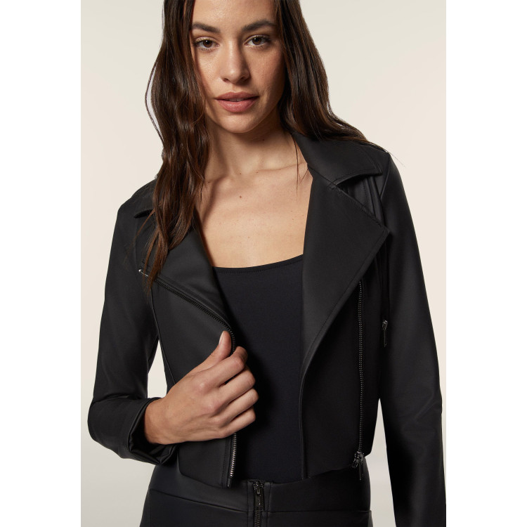 Freddy Biker Jacket - Black - N