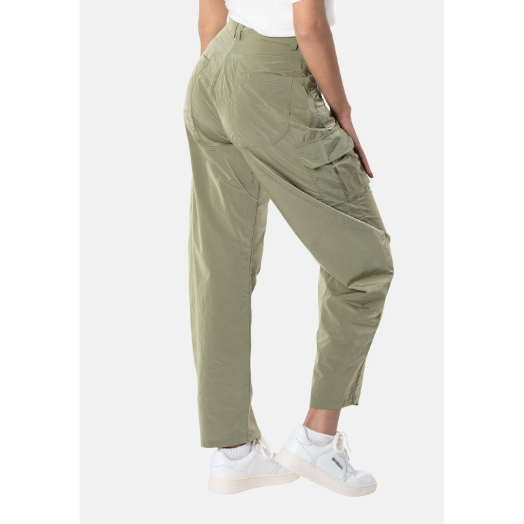 Freddy Cargo Pants - Nylon - Green - V135