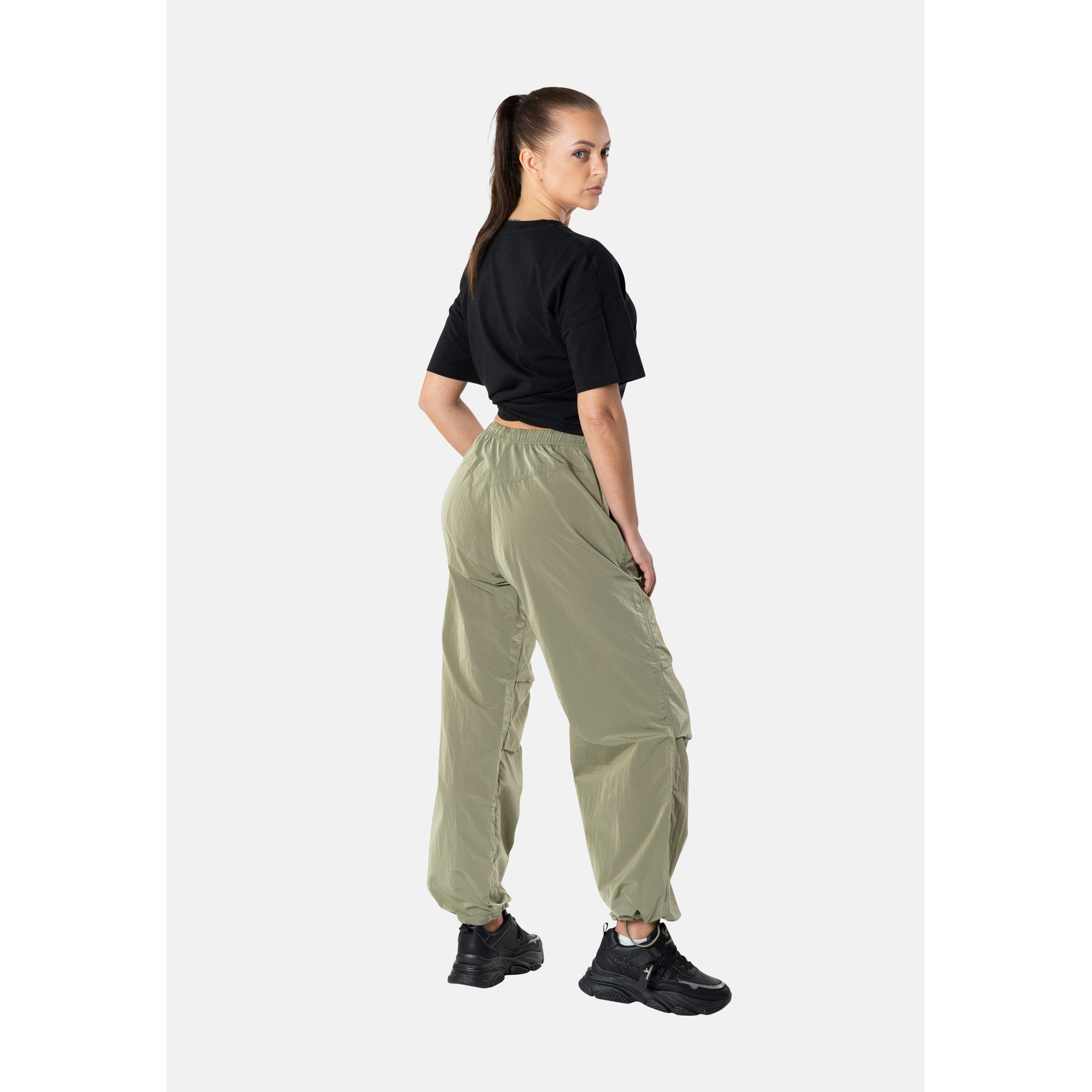 Freddy Parachute Pants - Green - V135