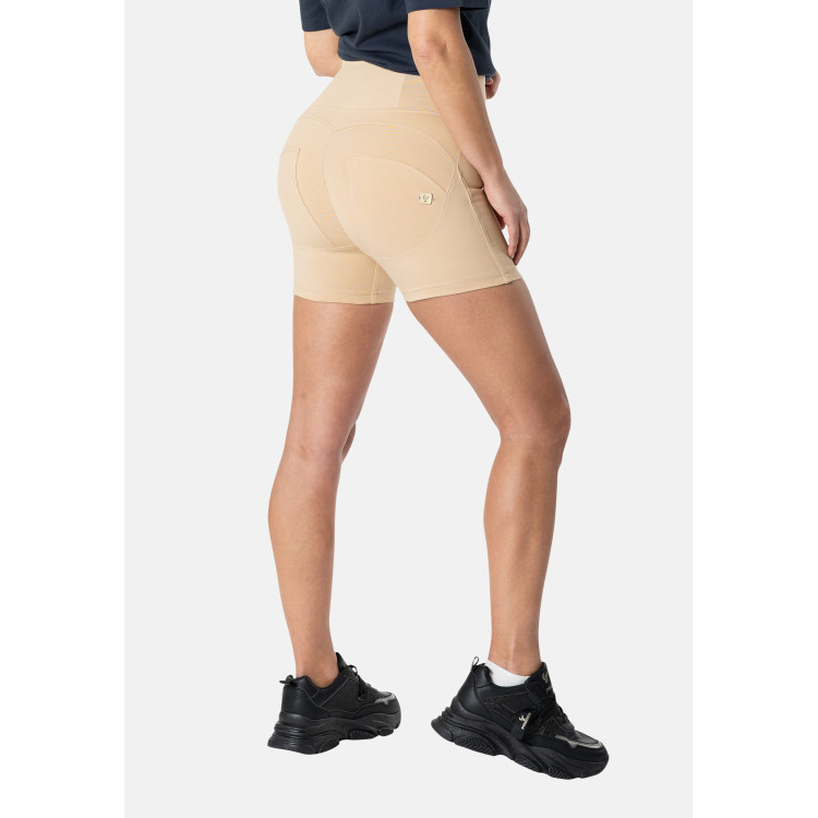 Freddy WR.UP® Push-Up Shorts - High Waist Skinny - Beige - Z114