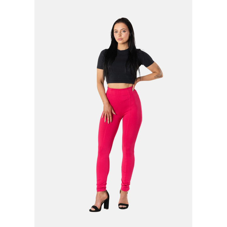 Freddy N.O.W.® Yoga Eco Tech Plus Damen Comfort Hose - Super High Waist Skinny - Pink/Fuchsia