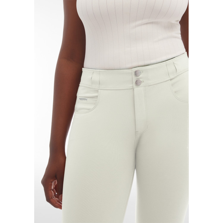 Freddy N.O.W.® Eco Damen Comfort Hose - 7/8 Mid Waist Super Skinny - Lily White