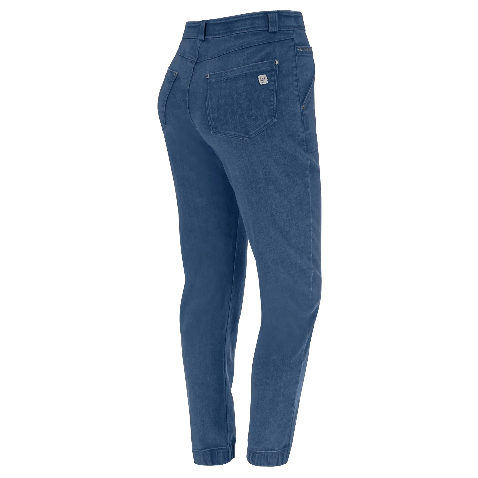 Freddy Fit Jeans - 7/8 High Waist Straight - Clear Denim - Blue Seam - J4B