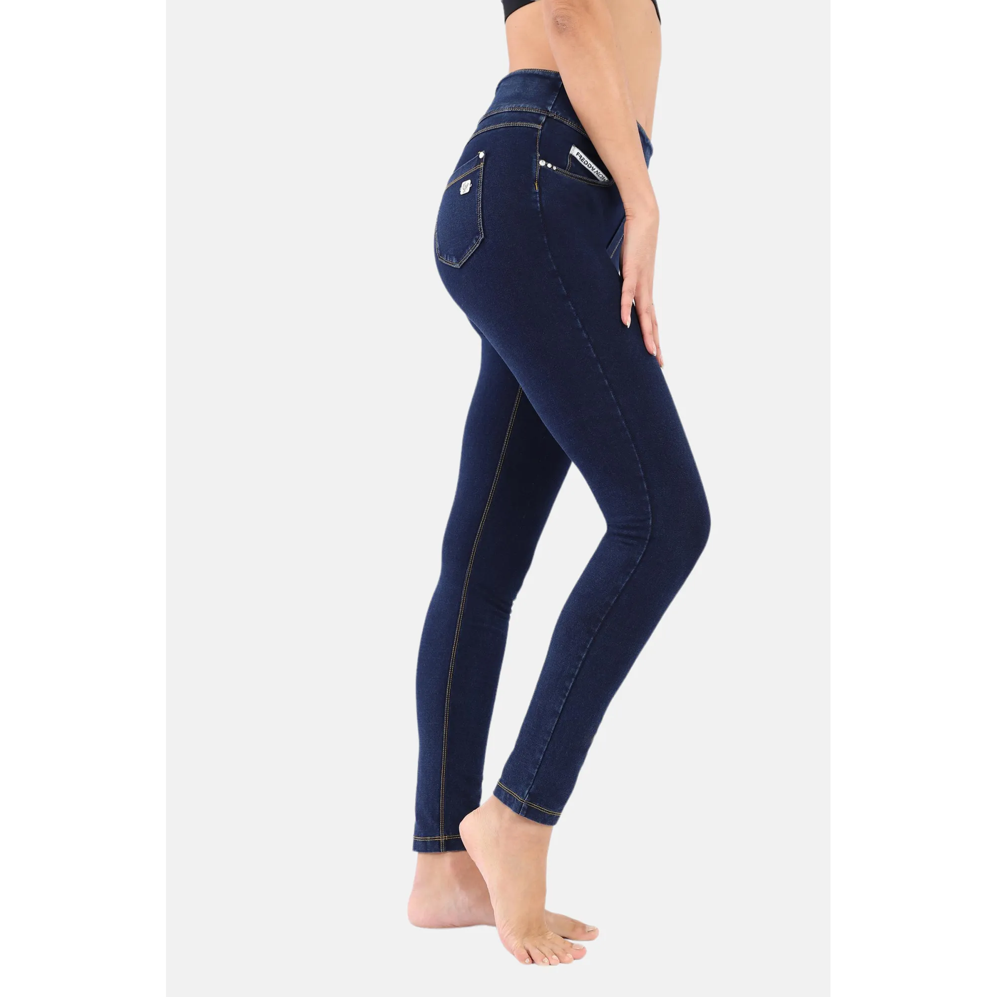 N.O.W.® Yoga - Skinny mit umschlagbarem Taillenbund - J0Y