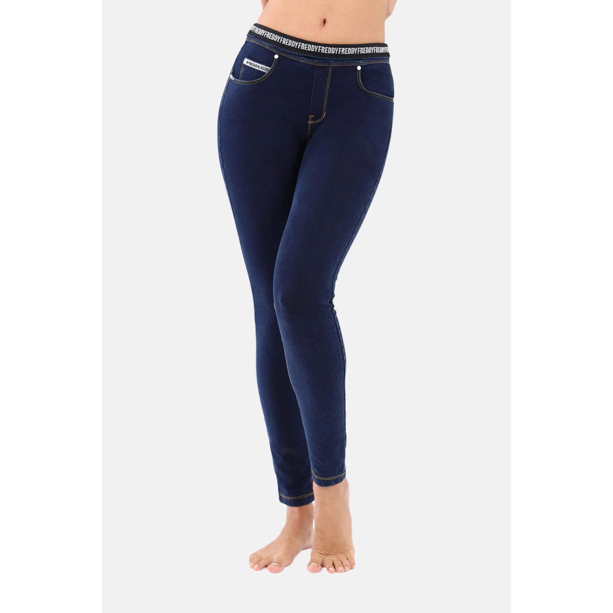 N.O.W.® Yoga - Skinny mit umschlagbarem Taillenbund - J0Y