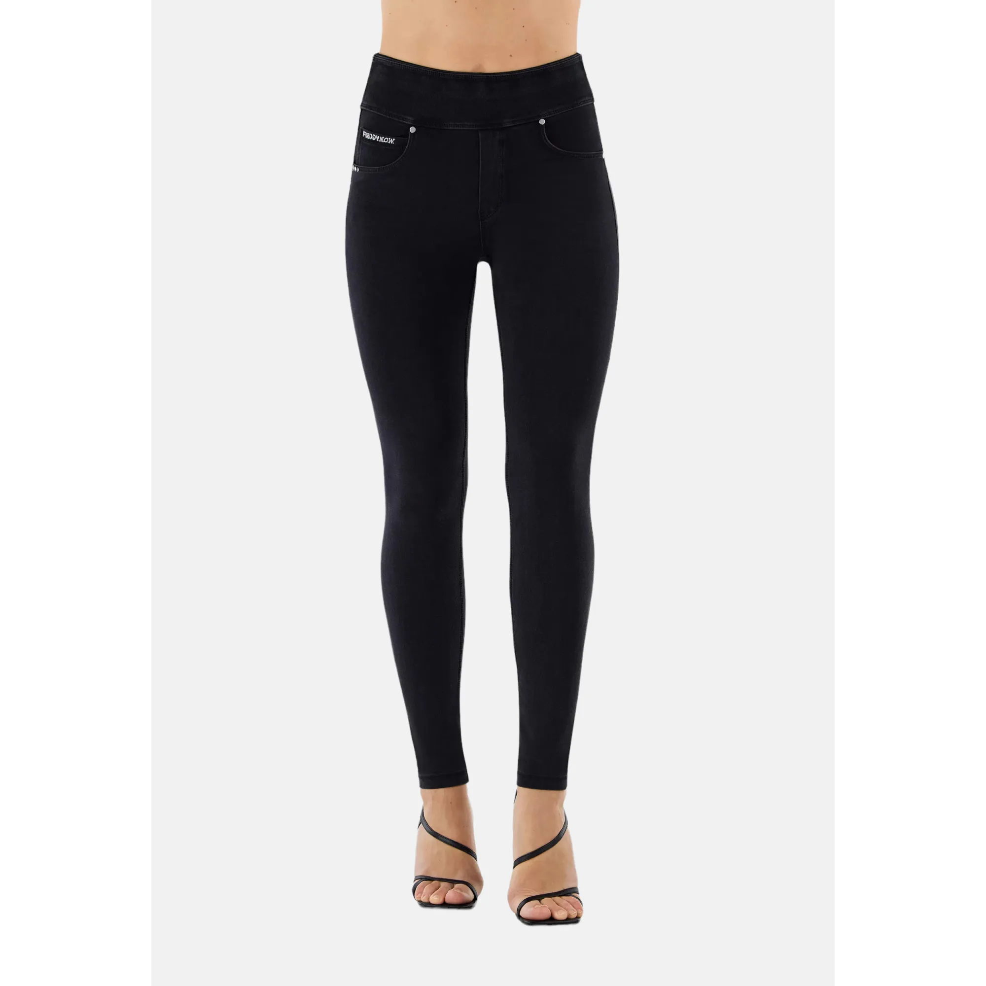 N.O.W.® Yoga - Skinny mit umschlagbarem Taillenbund - J7N
