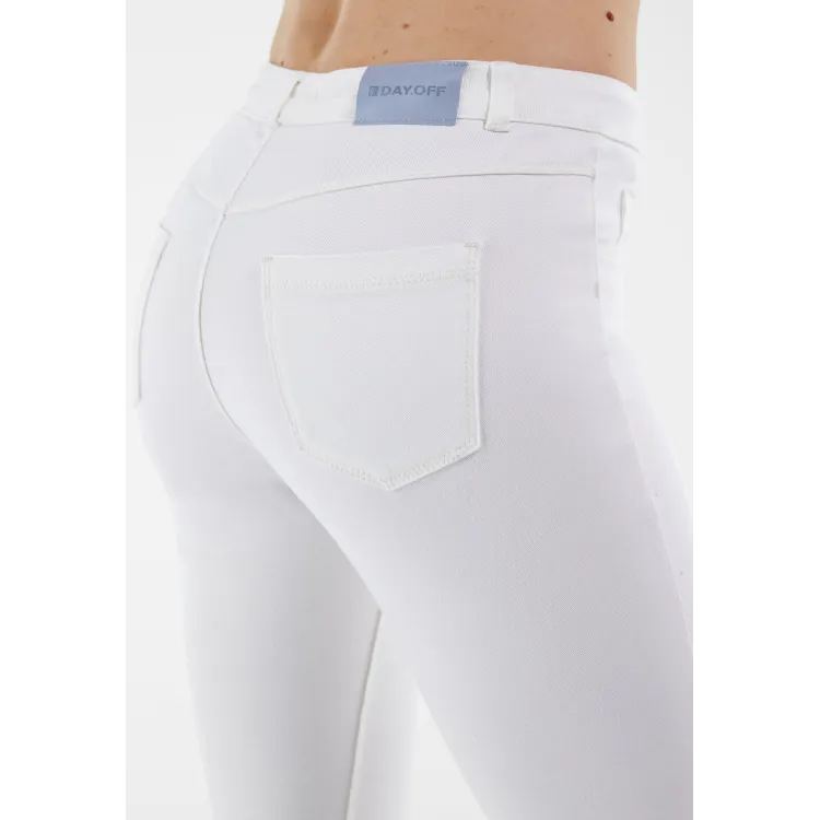 Freddy Damen Jeans - Regular Waist Flare - Garment Dyed - Direct Dyed - Beige - I38X