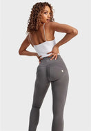 WR.UP Push-Up High Waist Skinny Pants - Pewter Gray